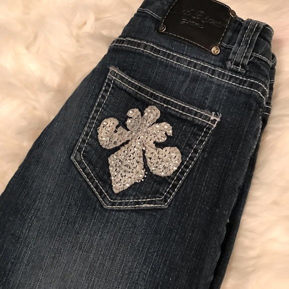 Red Rivet Jeans - Picture 2 of 8